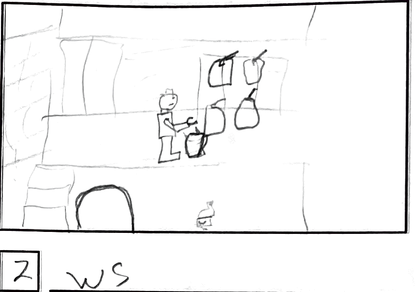 Storyboard frame 2, wide shot